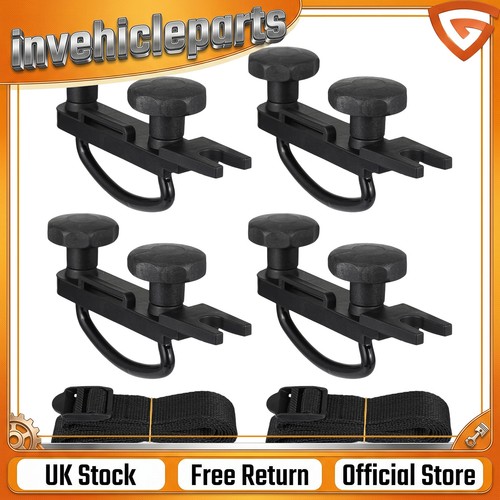 Universal roof box clamps - universal, 4
