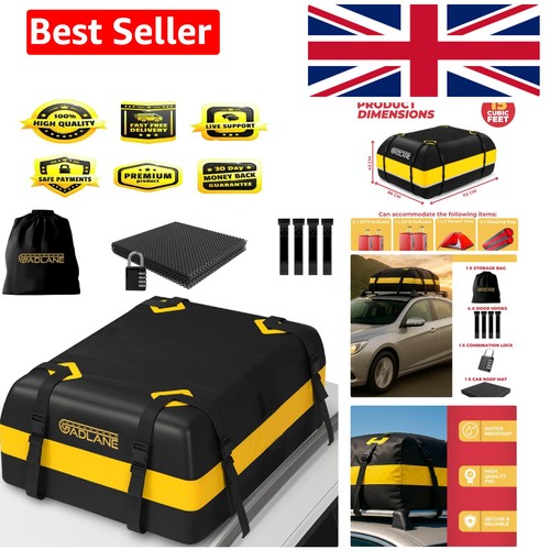 Car roof bag cubic feet - bag,