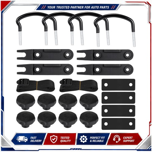 Universal roof box clamps - box, 4