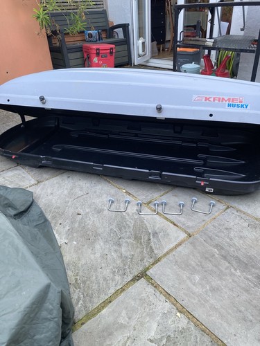 Kamei roof box used scuffed - roof, box.